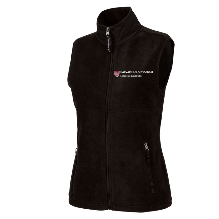 HKSEE Women's Charles River Apparel Ridgeline Fleece Vest