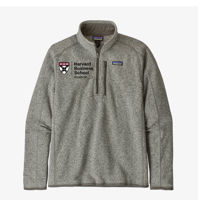 HBS Spring 2026 Reunion Men's Stonewash Patagonia Better Sweater 1/4 Zip