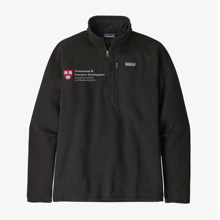 Harvard P&ED Men's Patagonia Better Sweater 1/4 Zip