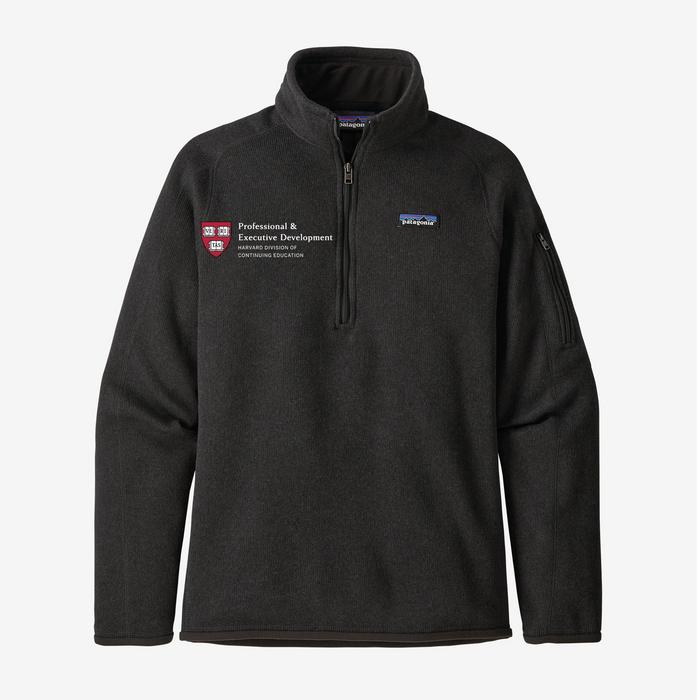 Harvard P&ED Women's Patagonia Better Sweater 1/4 Zip