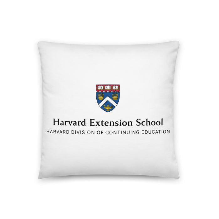 Extension School Crest Basic Pillow