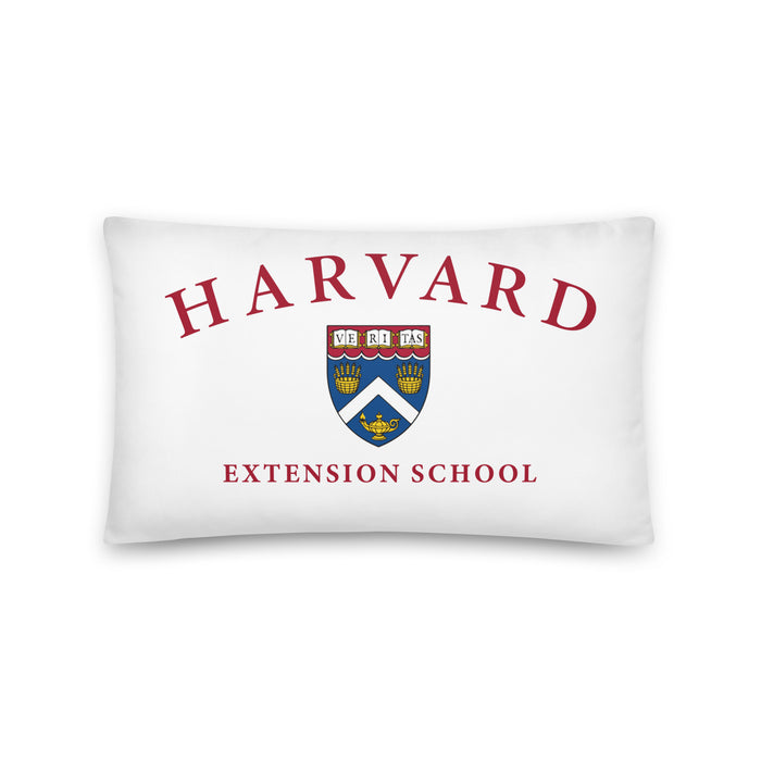 Extension School Crest Basic Pillow