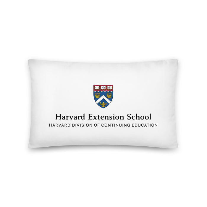 Extension School Crest Basic Pillow