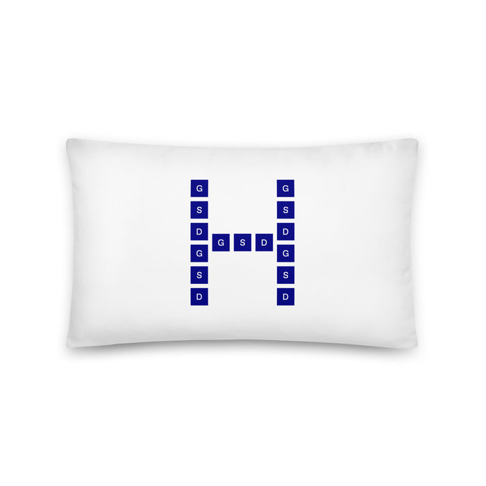 Harvard GSD Throw Pillow