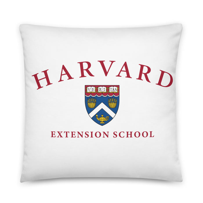 Extension School Crest Basic Pillow