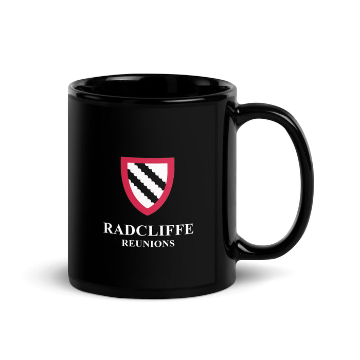 Radcliffe Reunions Shield Black Glossy Mug