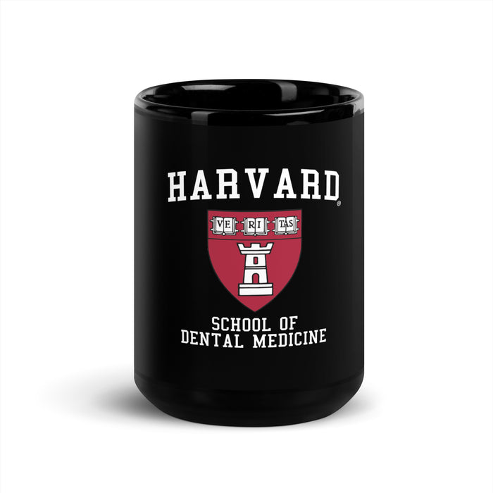 Harvard Dental Black Mug