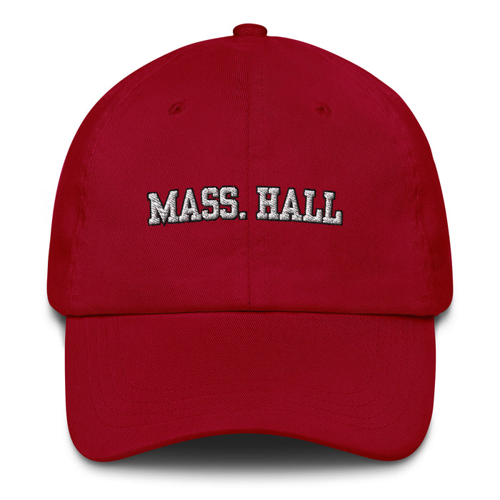 Mass. Hall Dad Cap