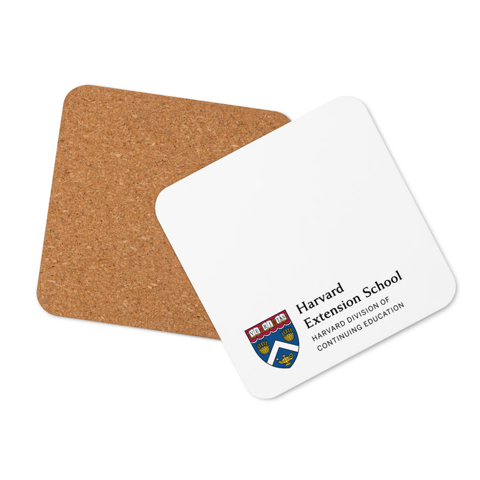 Harvard Extension School Cork-back Coaster