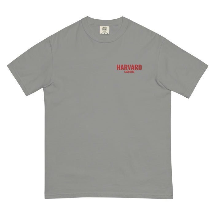 Harvard Lacrosse Embroidered T-shirt