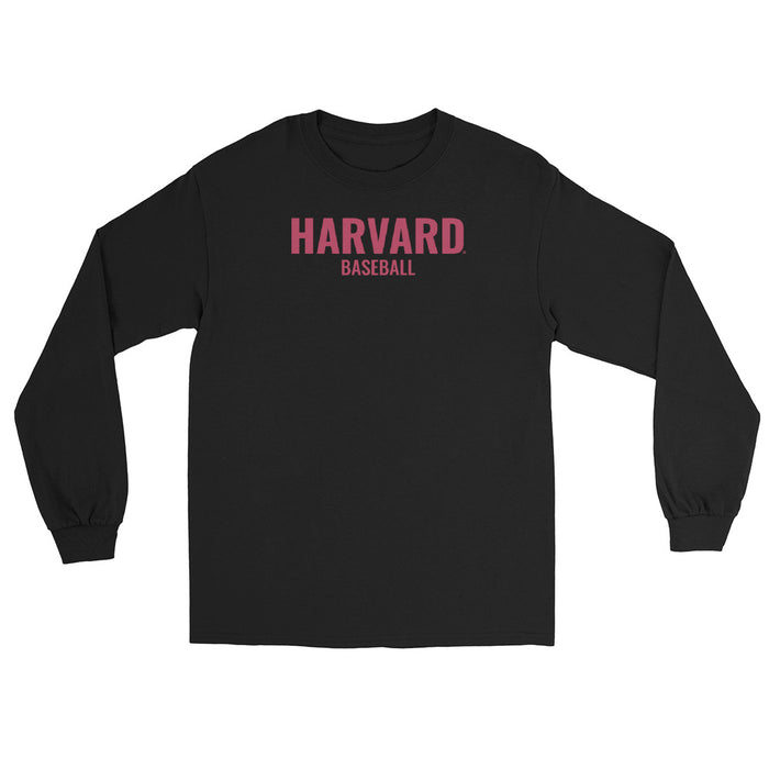 Harvard Baseball Long Sleeve Shirt
