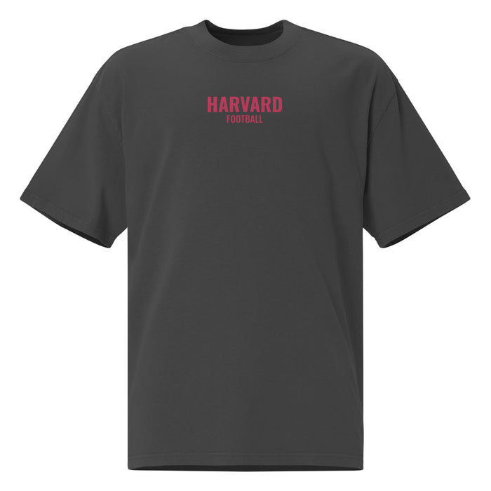 Harvard Football Oversized Faded T-shirt