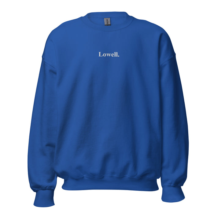 Lowell House Embroidered Crewneck
