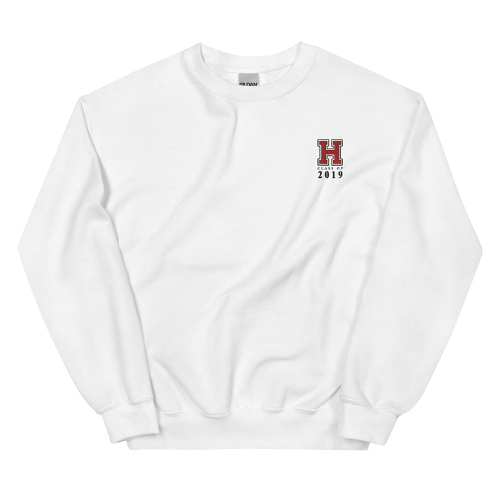 Class of 2019 - 5th Reunion Embroidered Unisex Sweatshirt