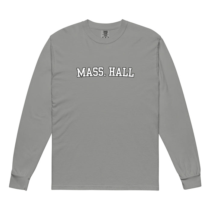 Mass. Hall Garment-dyed Heavyweight Long Sleeve Tee