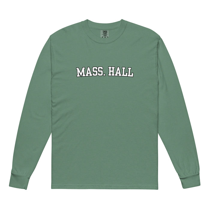 Mass. Hall Garment-dyed Heavyweight Long Sleeve Tee