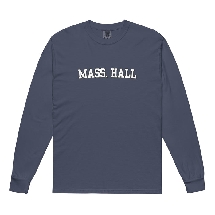 Mass. Hall Garment-dyed Heavyweight Long Sleeve Tee