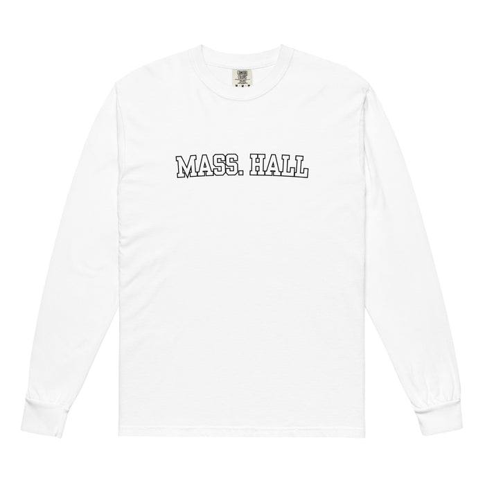 Mass. Hall Garment-dyed Heavyweight Long Sleeve Tee