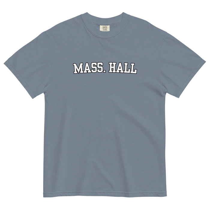 Mass. Hall Unisex Garment-dyed Heavyweight Tee