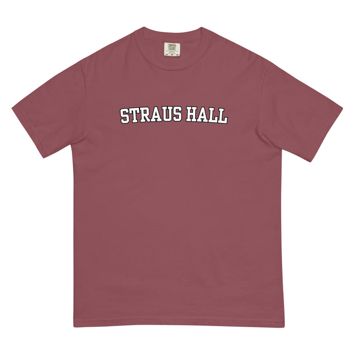 Straus Unisex Garment-dyed Heavyweight Tee