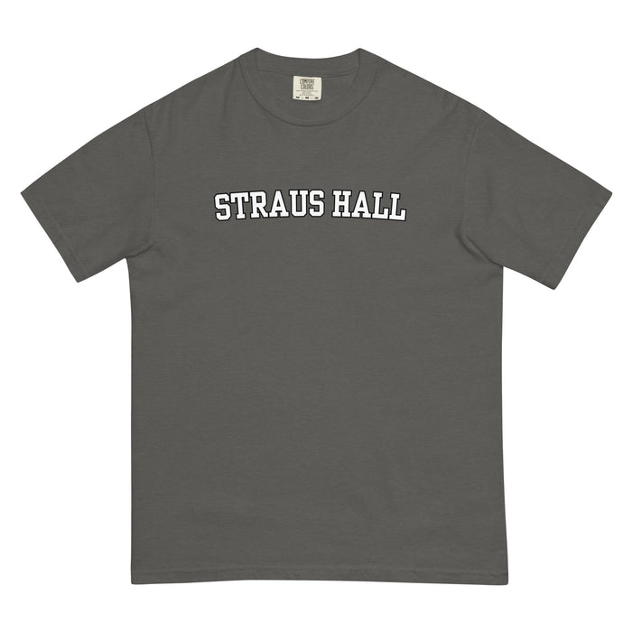 Straus Unisex Garment-dyed Heavyweight Tee