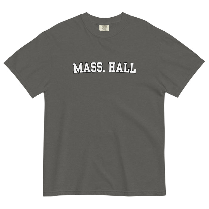 Mass. Hall Unisex Garment-dyed Heavyweight Tee