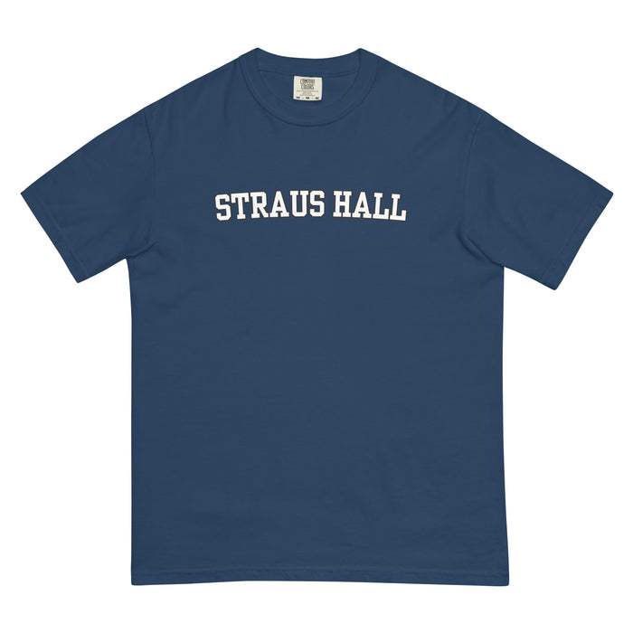 Straus Unisex Garment-dyed Heavyweight Tee