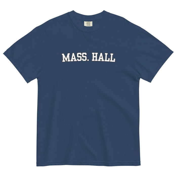 Mass. Hall Unisex Garment-dyed Heavyweight Tee
