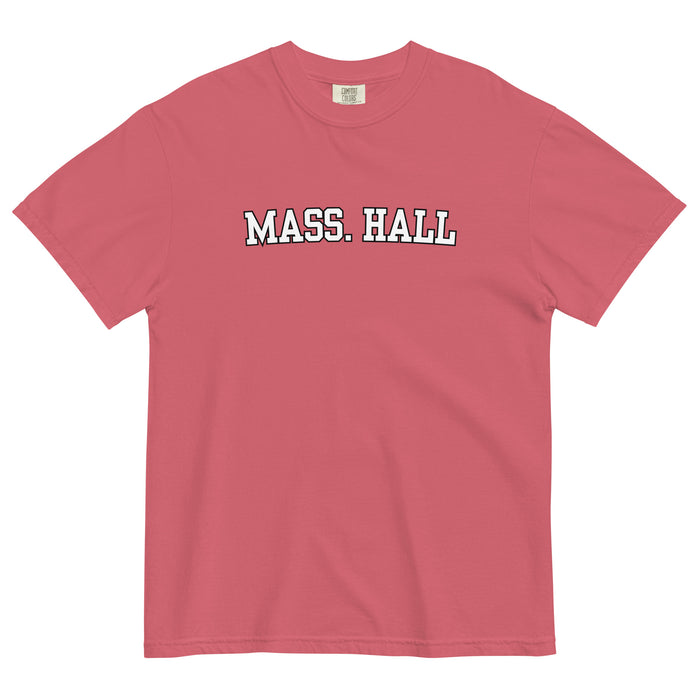 Mass. Hall Unisex Garment-dyed Heavyweight Tee