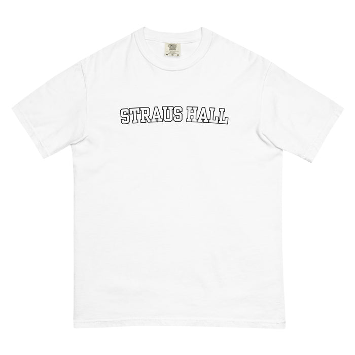 Straus Unisex Garment-dyed Heavyweight Tee