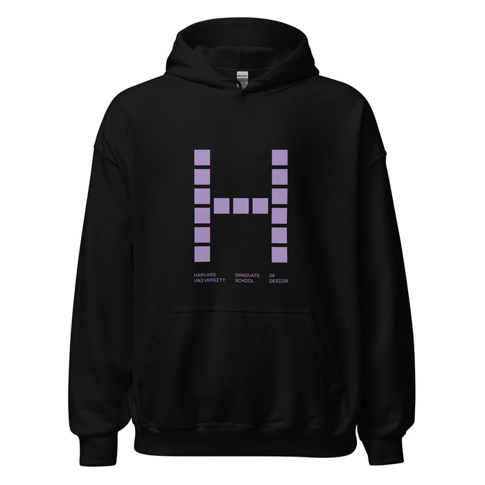 Harvard GSD Large Colored Logo Unisex Hoodie