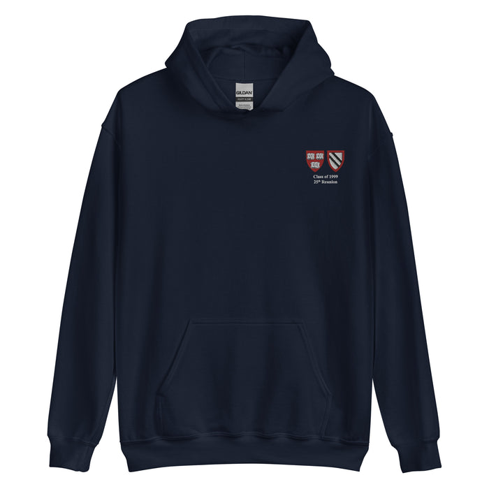 Class of 1999 25th Embroidered Reunion Unisex Hoodie