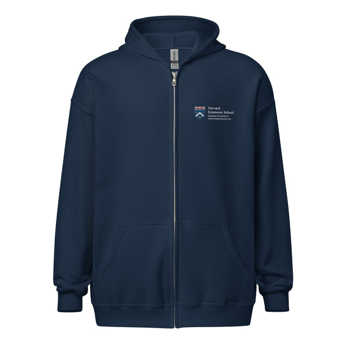 Harvard Extension School Unisex Heavy Blend Zip Hoodie