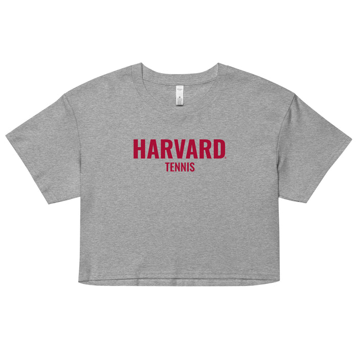 Harvard Tennis Crop Top