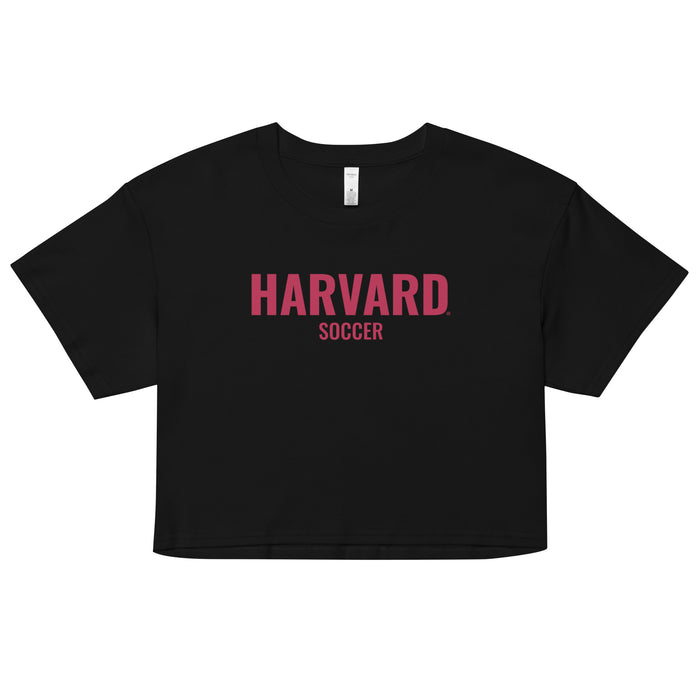 Harvard Soccer Crop Top