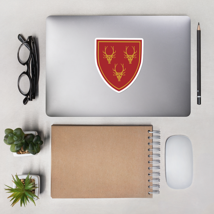 Dunster House Laptop Sticker