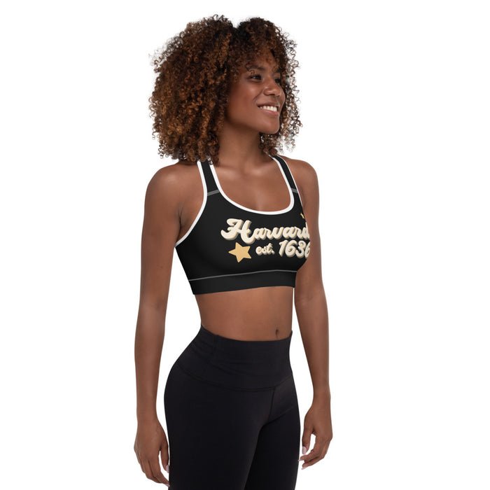 Harvard Stars Padded Sports Bra