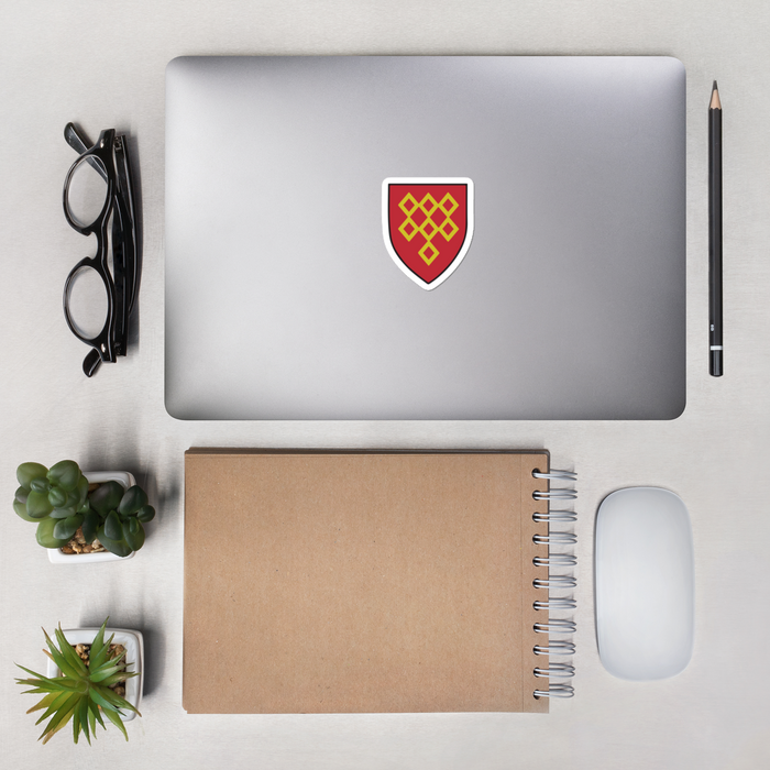 Quincy House Laptop Sticker