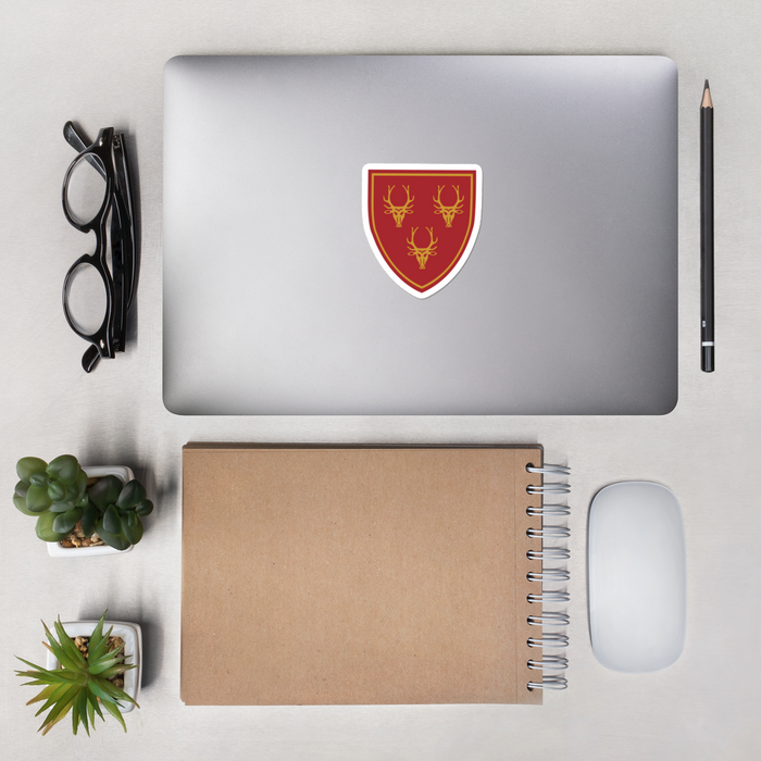 Dunster House Laptop Sticker