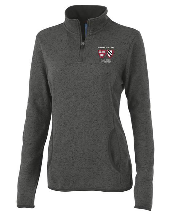 Harvard Class of 1991 35th Reunion Womens Black CRA Pullover