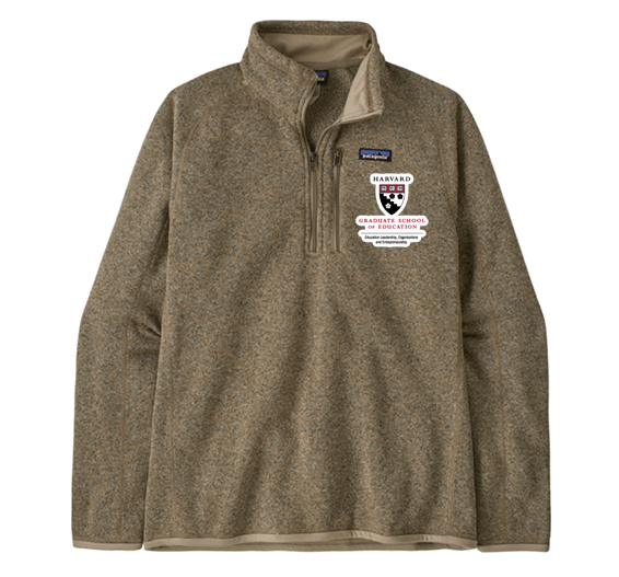 HGSE ELOE Men's 1/4 Zip Patagonia Better Sweaters