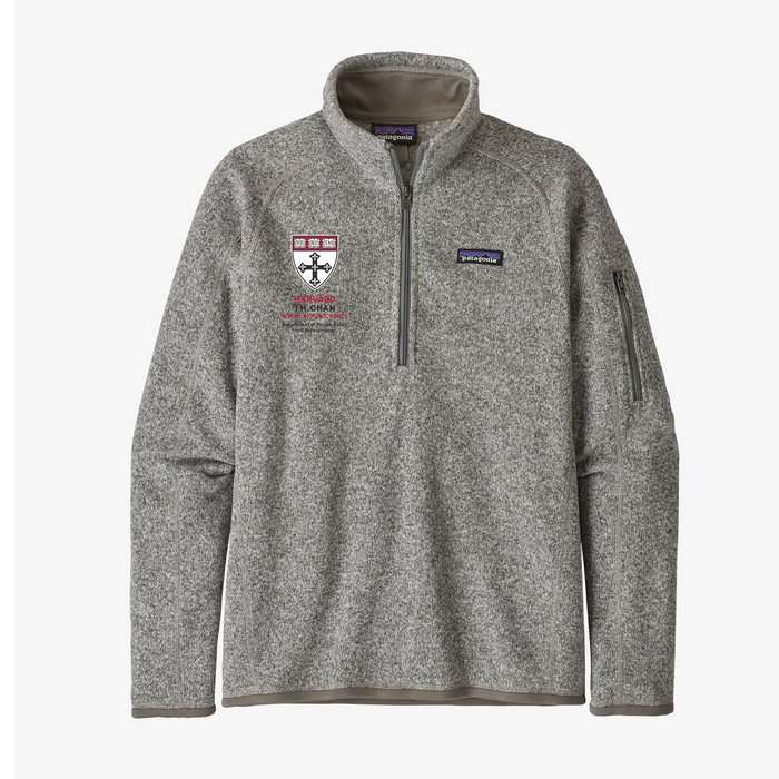 Harvard T.H. Chan HPM Women's Patagonia Better Sweater 1/4 Zip