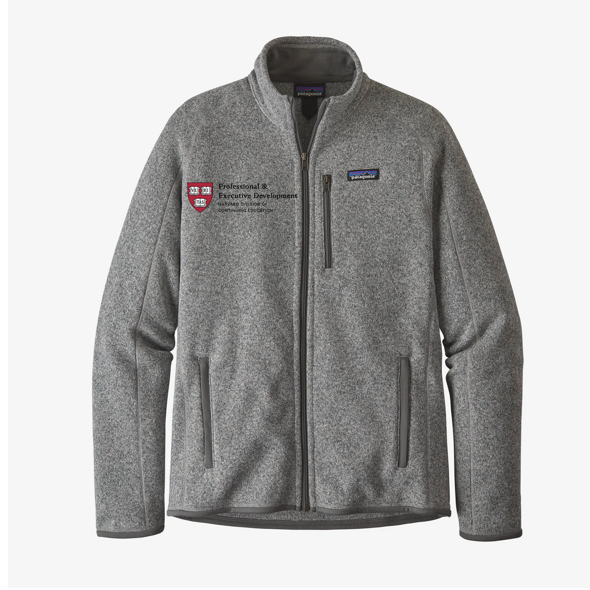 Harvard P&ED Men's Patagonia Better Sweater Full Zip — Alma Mater