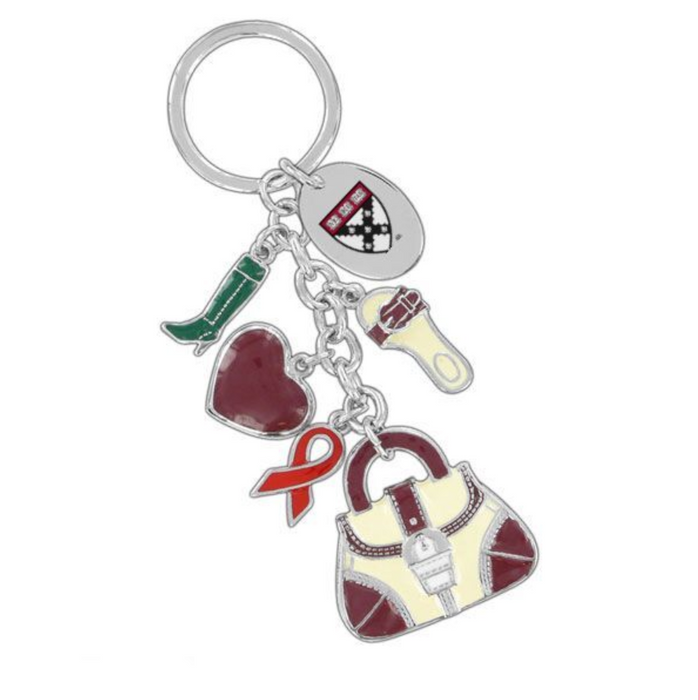 Harvard Business School Retro Key Chain