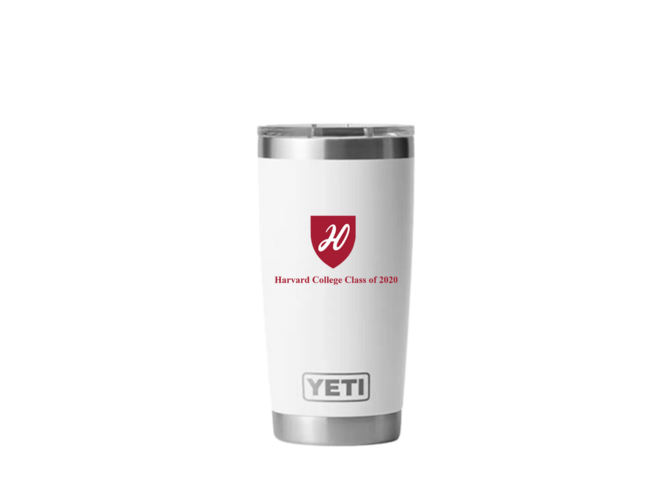 Harvard Class of 2020 Yeti Rambler 20 oz Tumbler