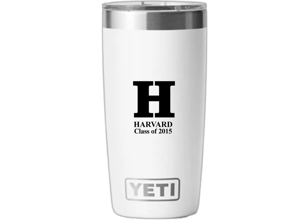 Harvard Class of 2015 YETI Rambler 10oz