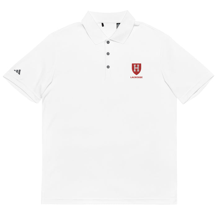 Harvard Lacrosse Adidas Performance Polo Shirt