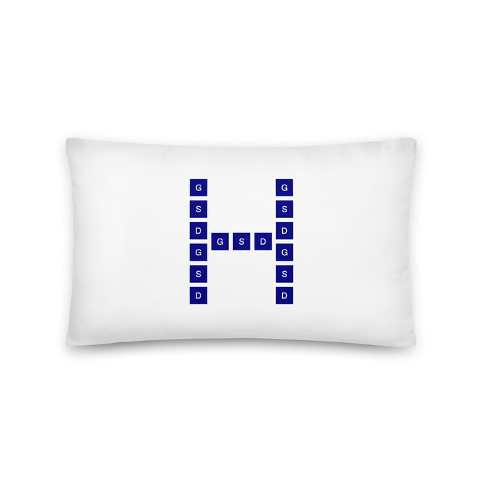 Harvard GSD Throw Pillow