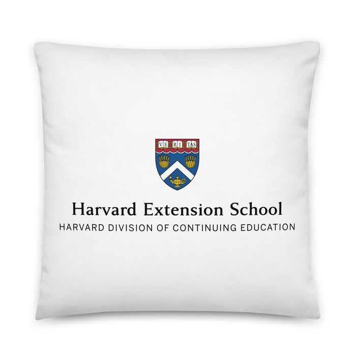 Extension School Crest Basic Pillow