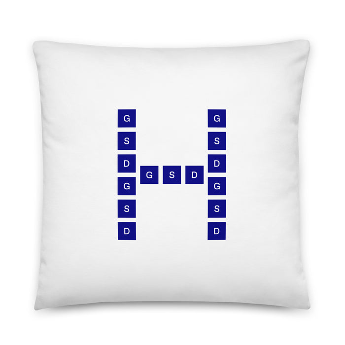 Harvard GSD Throw Pillow